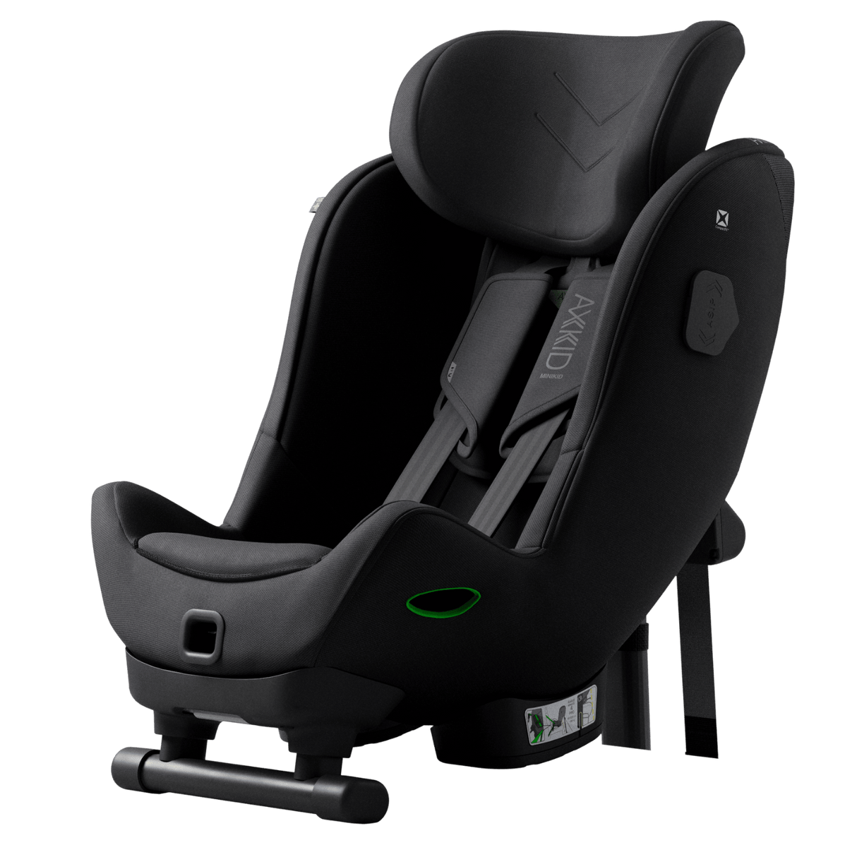 Axkid Minikid 4 Max Car Seat - Coastal Storm Black