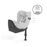 Cybex Sirona T Rotating Car Seat - PLUS - Platinum White