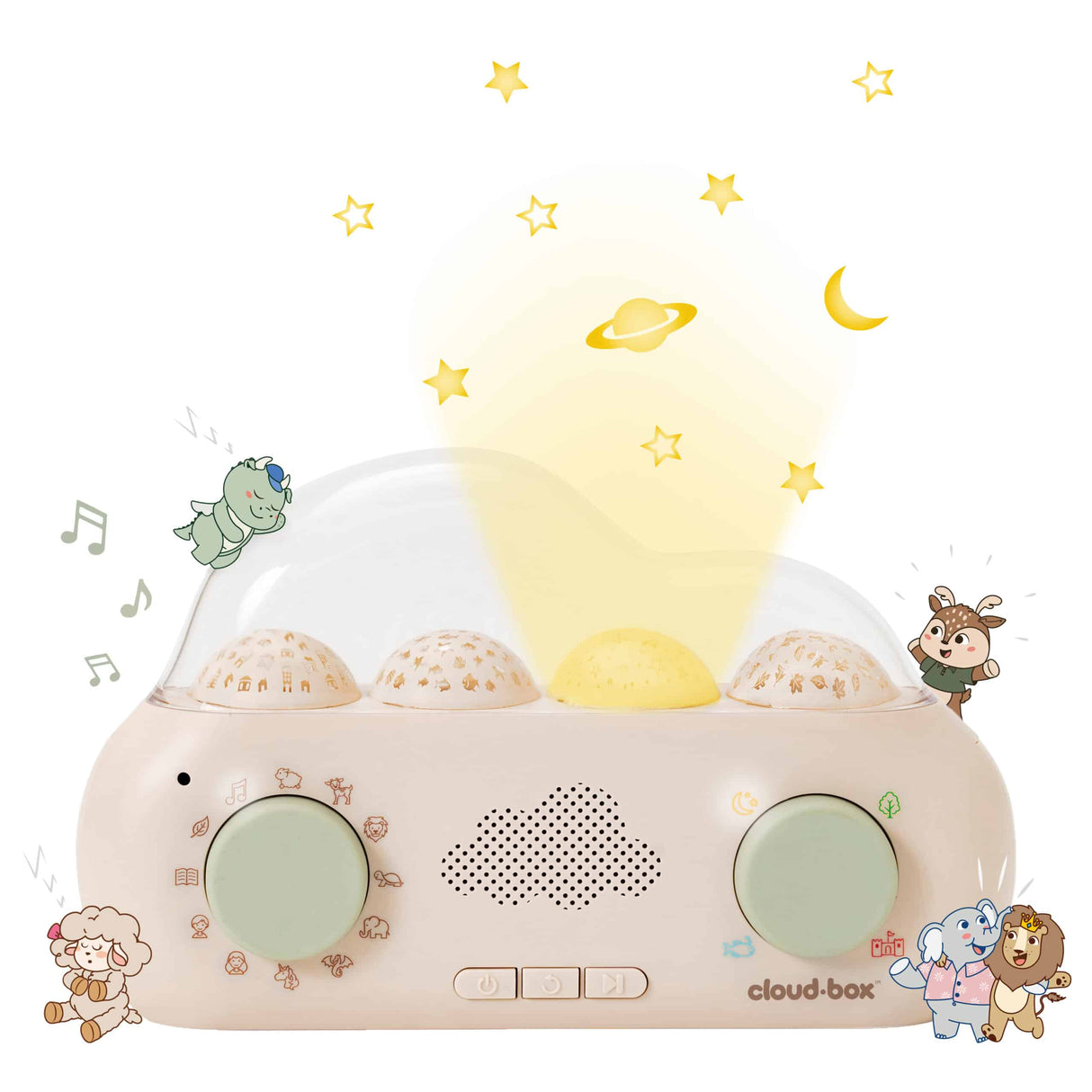 Cloud B CloudBox - My First Dream Box Nightlight Projector & Storyteller