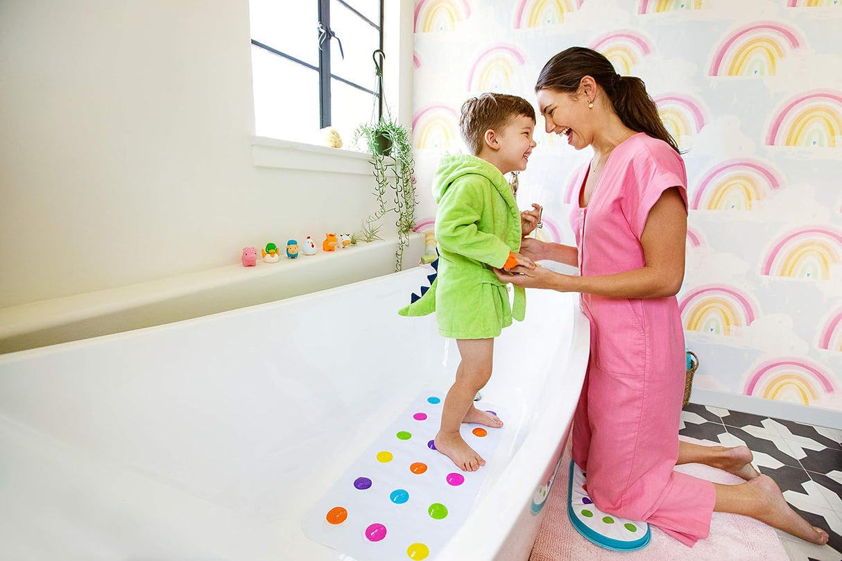 Munchkin Dandy Dots Cushioned Bath Kneeler