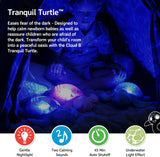 Cloud B Tranquil Turtle Projector Nightlight with White Noise Soothing Sounds - Pink