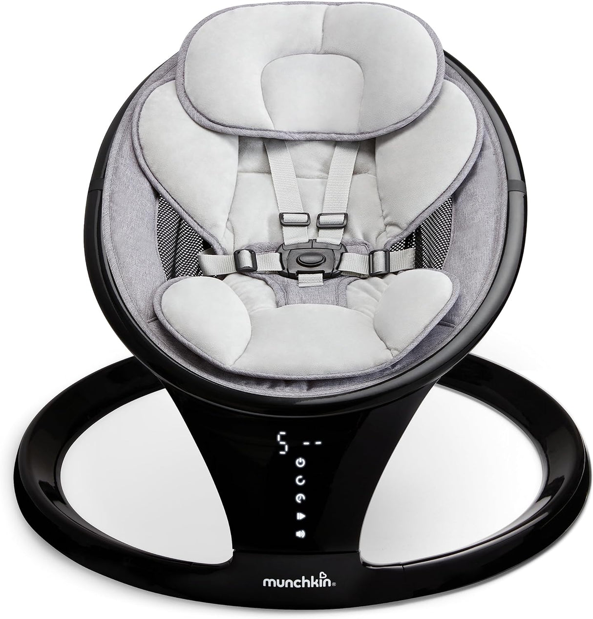 Munchkin Bluetooth Enabled Newborn Swing / Rocker – Black