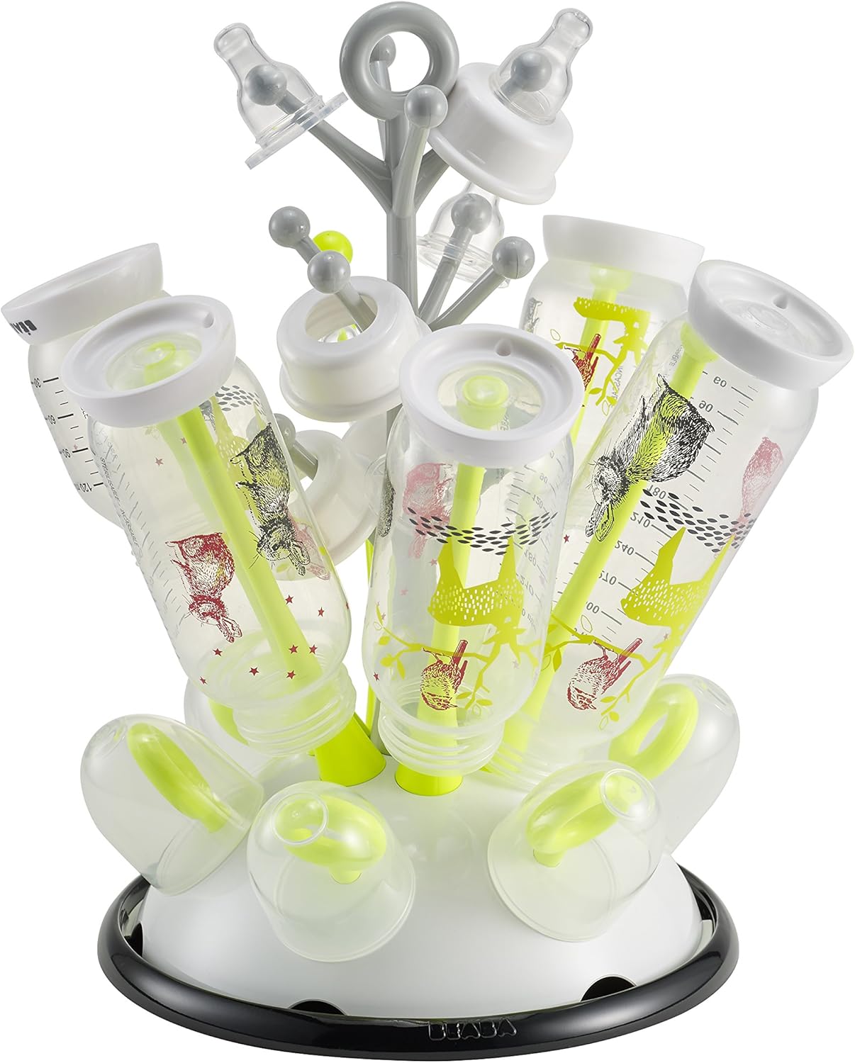 Beaba Bottle Tree Drying Rack – Neon