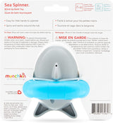 Munchkin Baby Sea Spinner Shark Wind Up Floating Bath Toy