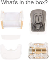 Tutti Bambini Nova Evolutionary 7-in-1 Highchair – White & Oak