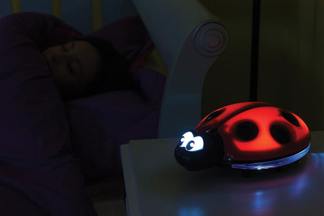 Dreambaby Ladybug Childrens Automatic Night Light - Red