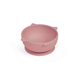 Ickle Bubba 6 Piece Pig Silicone Feeding Set includes Bowl, Plate, Bib, Cup & Cutlery - Pink