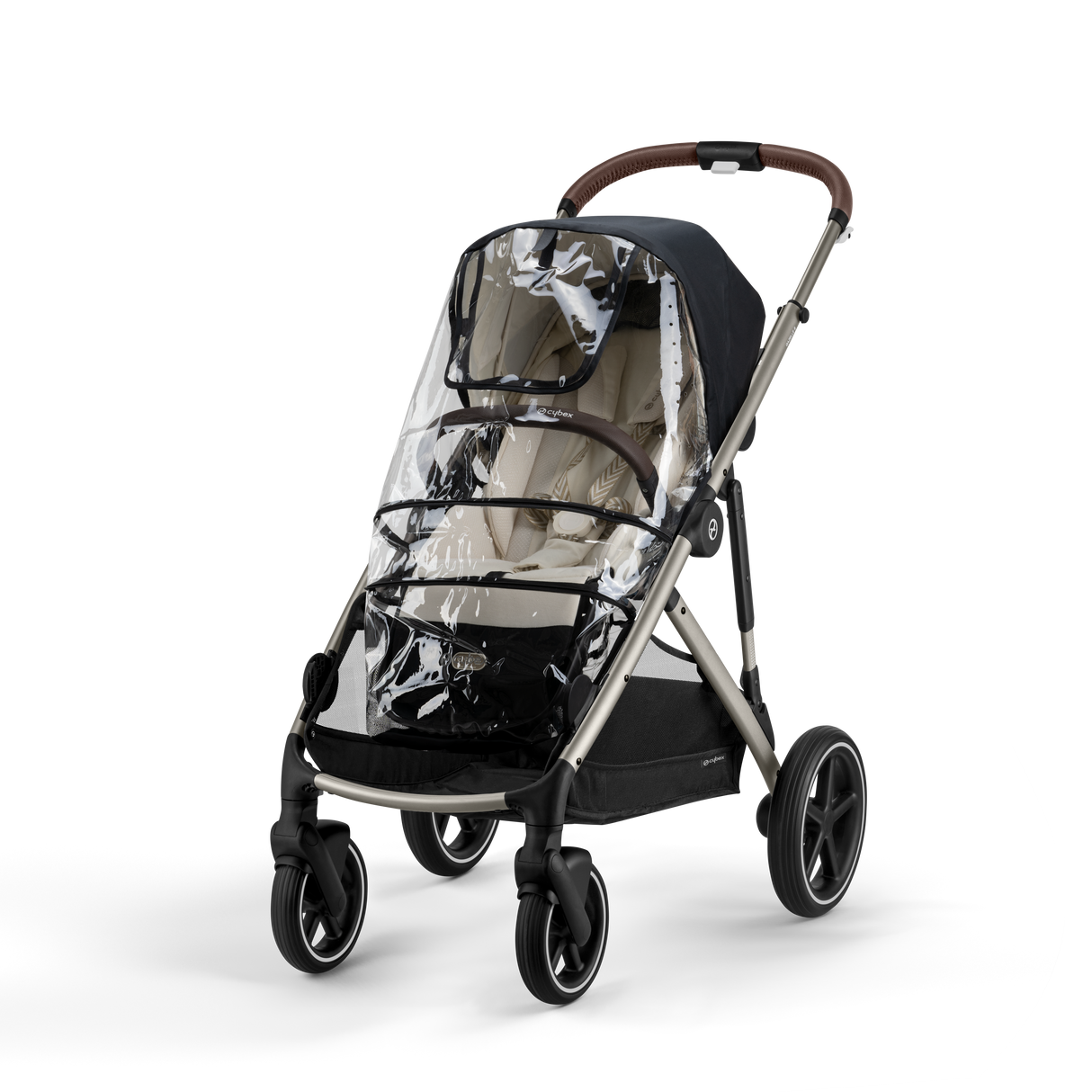 Cybex Gazelle S Twin Pushchair with Second Seat Unit - Almond Beige