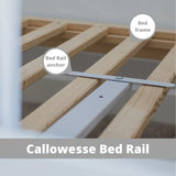 Callowesse Folding Bed Guard Rail 100 x 42cm - Grey