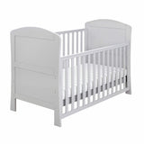 Babymore Aston Drop Side Cot Bed - Grey