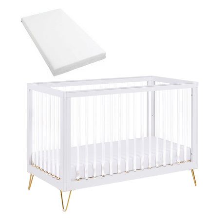 Babymore Kimi Mini Cot Bed – Acrylic