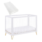 Babymore Kimi Mini Cot Bed – Acrylic