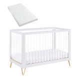 Babymore Kimi Mini Cot Bed – Acrylic