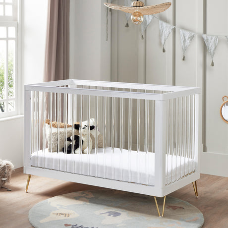 Babymore Kimi Mini Cot Bed – Acrylic