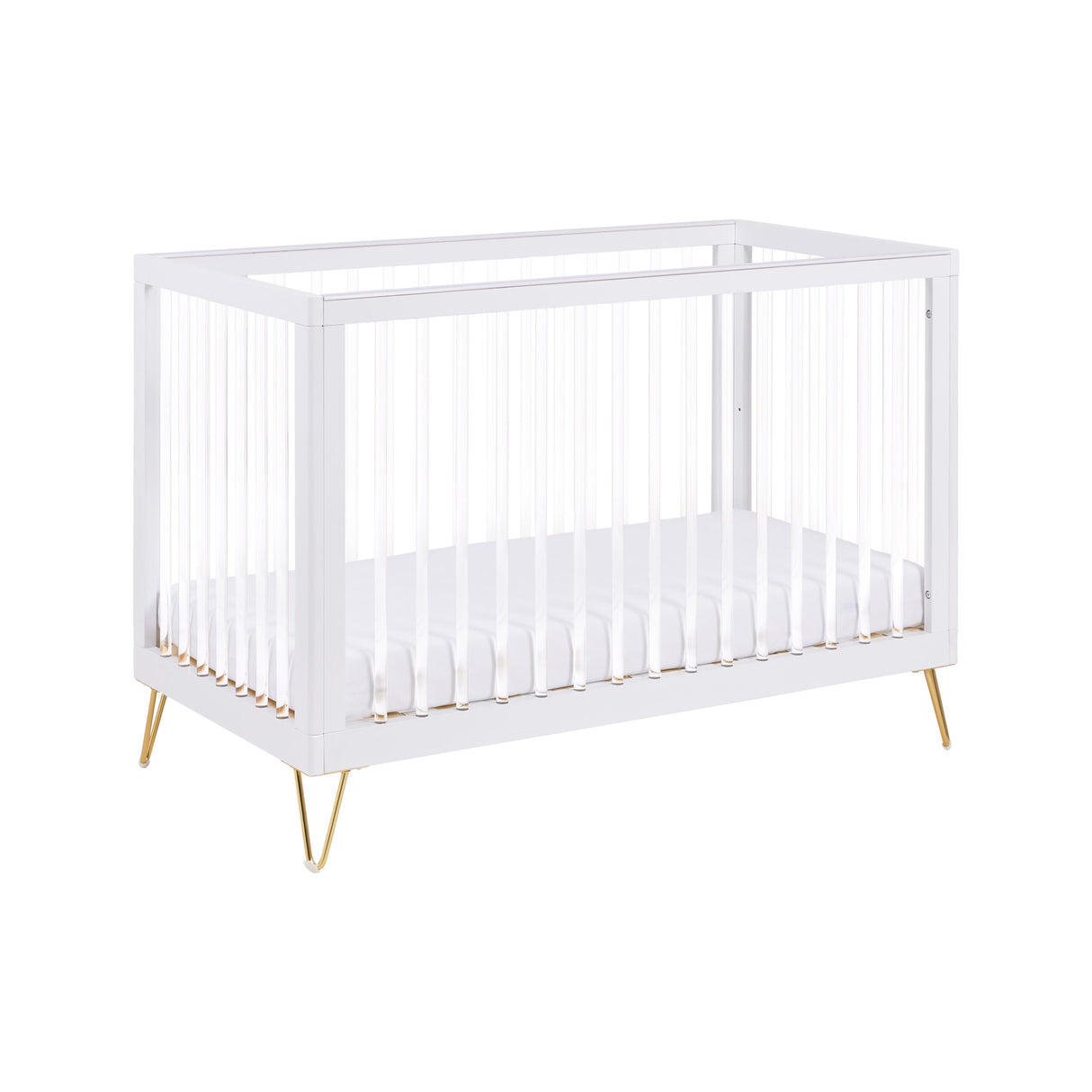 Babymore Kimi Mini Cot Bed – Acrylic