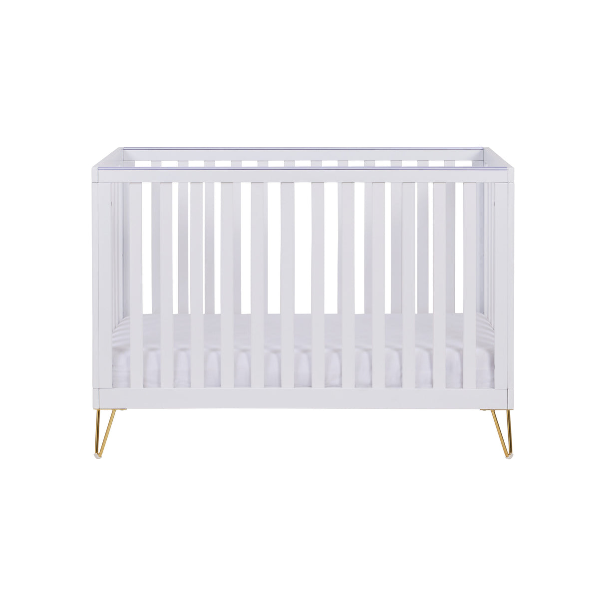 Babymore Kimi Mini Cot Bed – White