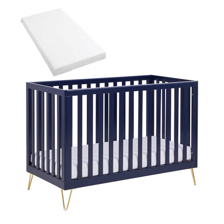 Babymore Kimi Mini Cot Bed – Midnight