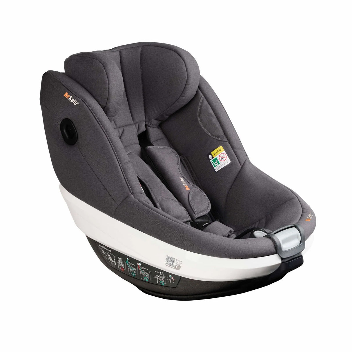 BeSafe Beyond 360 Car Seat - Dark Grey Melange