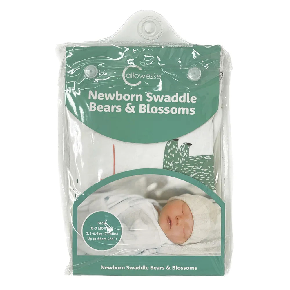 Callowesse Newborn Baby Swaddle 0-3 Months – Bears and Blossoms