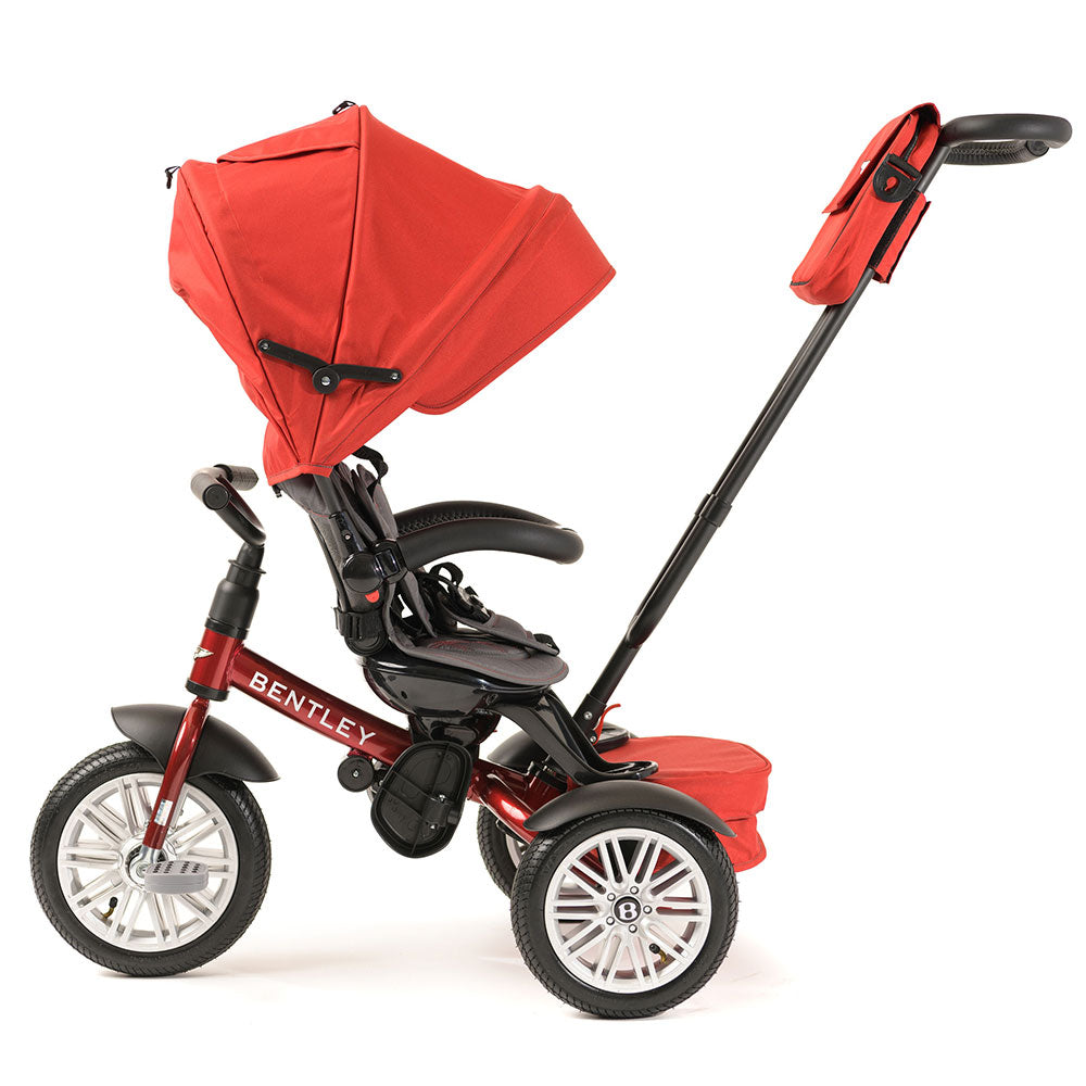 Bentley 6-in-1 Push Along Trike / Bike - Dragon Red