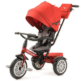 Bentley 6-in-1 Push Along Trike / Bike - Dragon Red