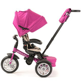 Bentley 6-in-1 Push Along Trike / Bike - Fushia Pink