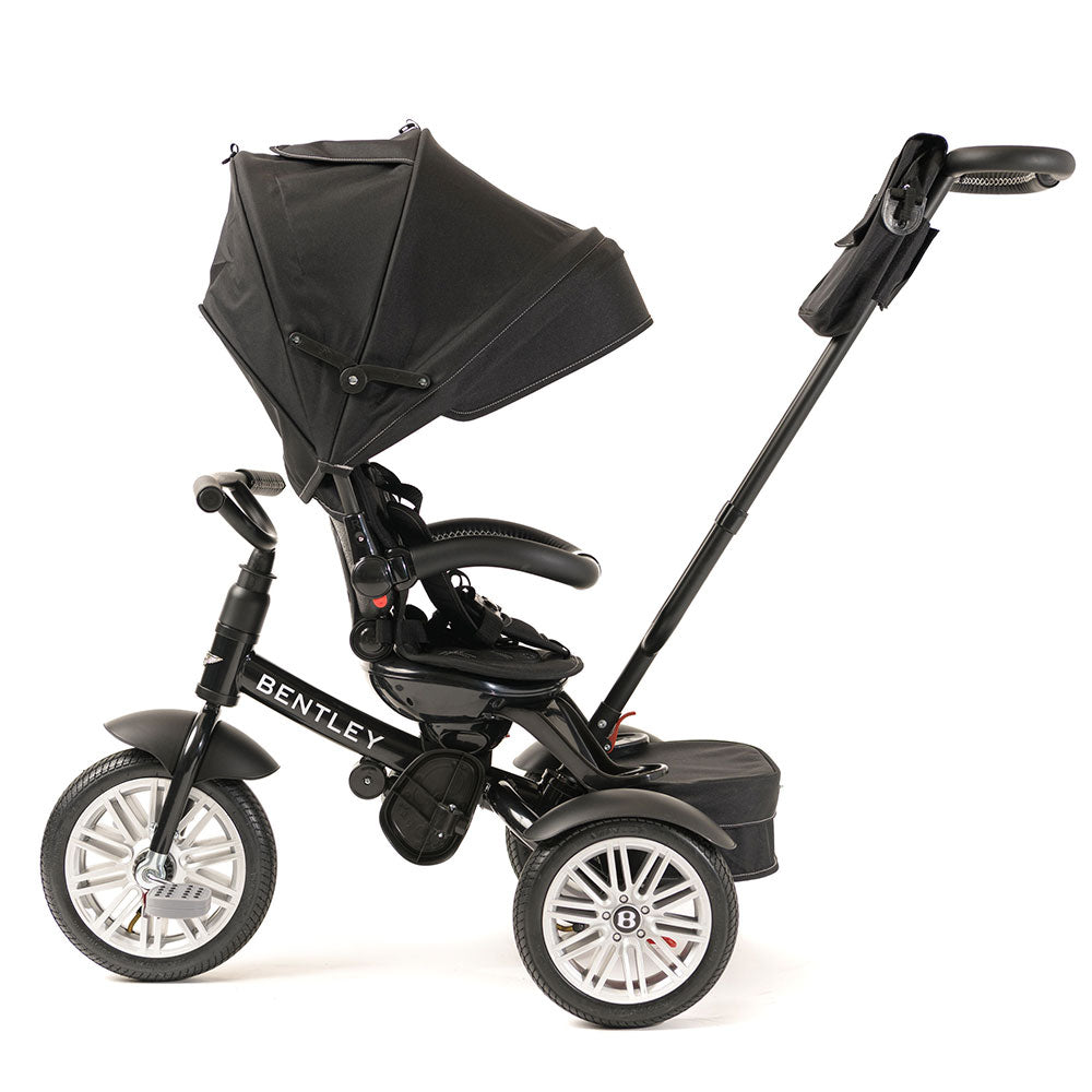 Bentley 6-in-1 Push Along Trike / Bike - Onyx Black