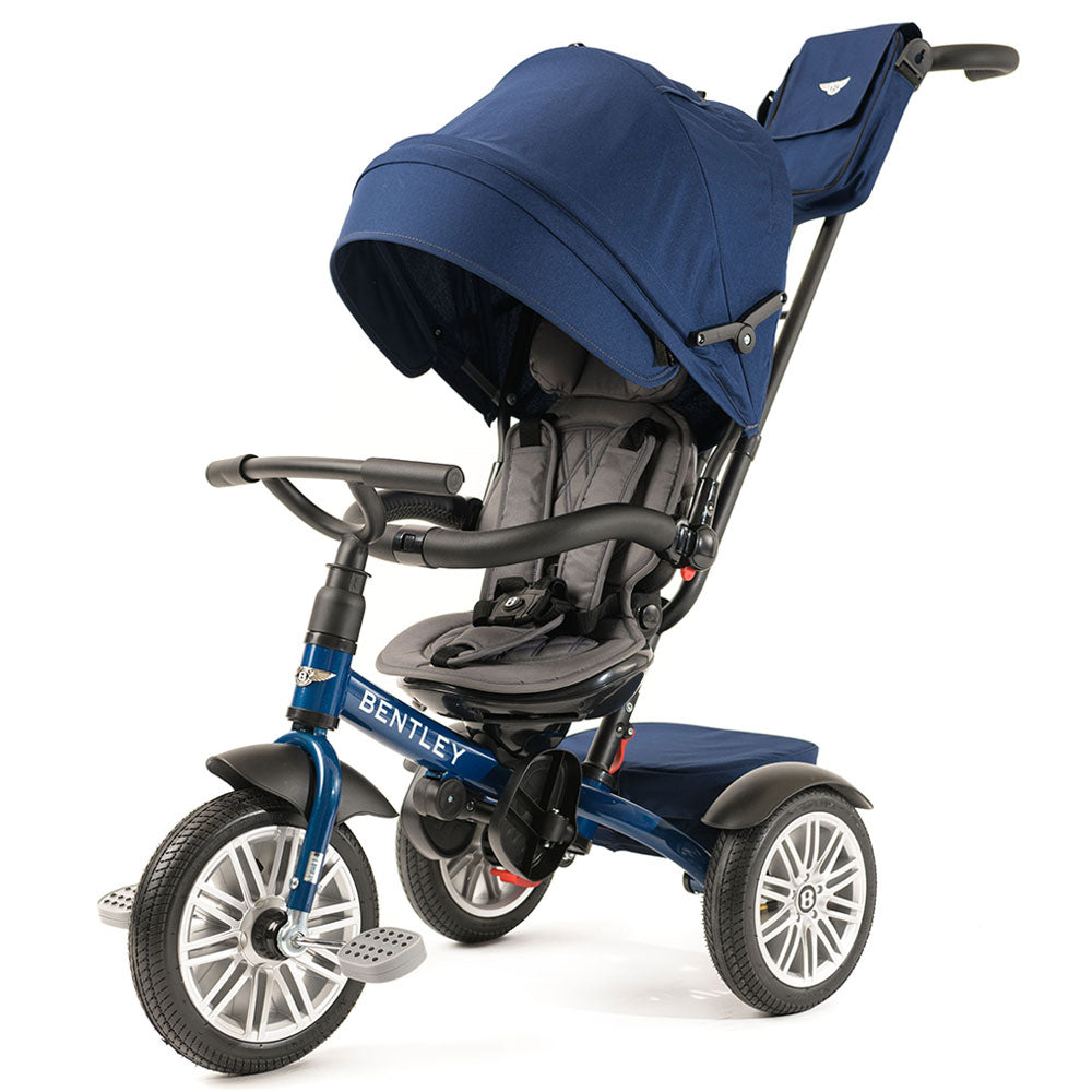 Bentley 6-in-1 Push Along Trike / Bike - Sequin Blue