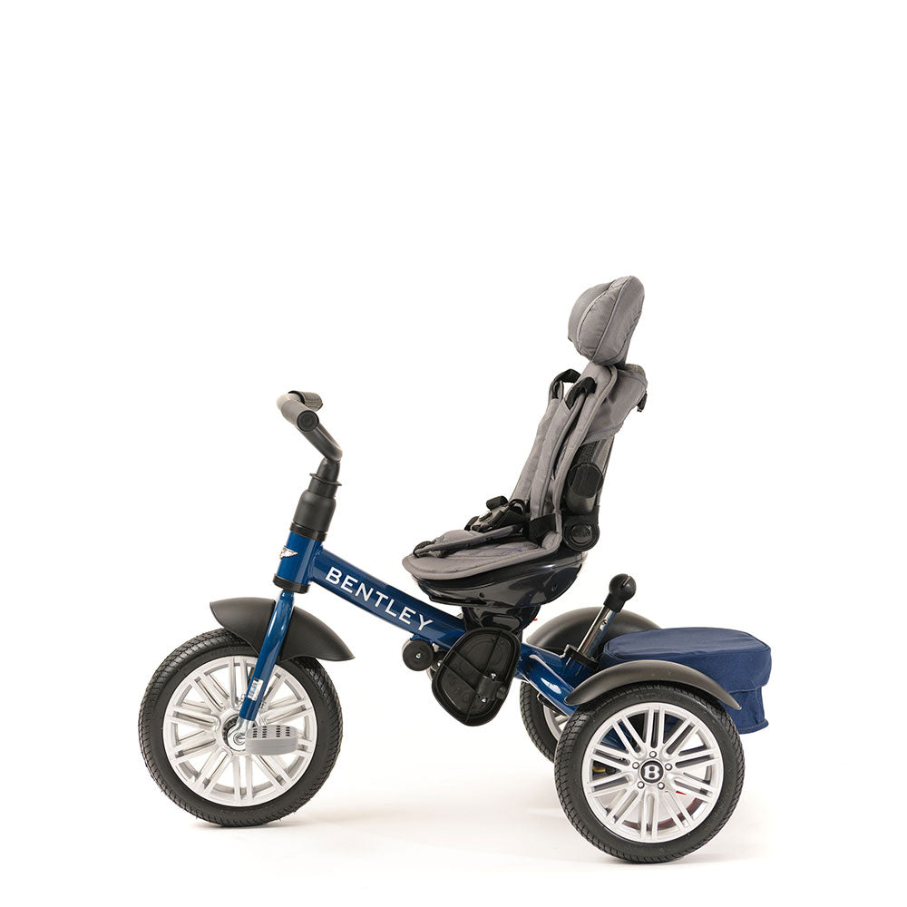 Bentley 6-in-1 Push Along Trike / Bike - Sequin Blue