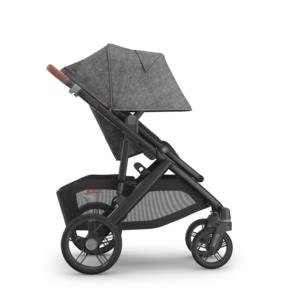 UPPAbaby Vista V3 Travel System Bundle with Cybex Cloud T Car Seat and ISOFIX Base - Greyson