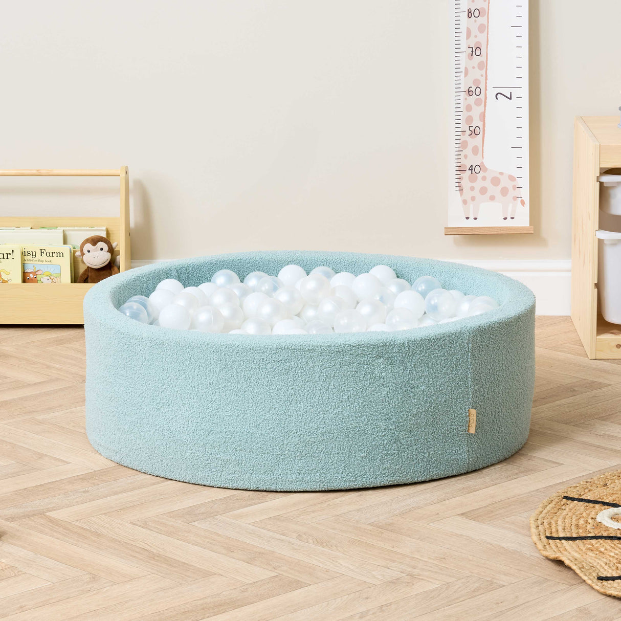 Tutti Bambini Bola Baby Ball Pit with Balls - Ocean Stone