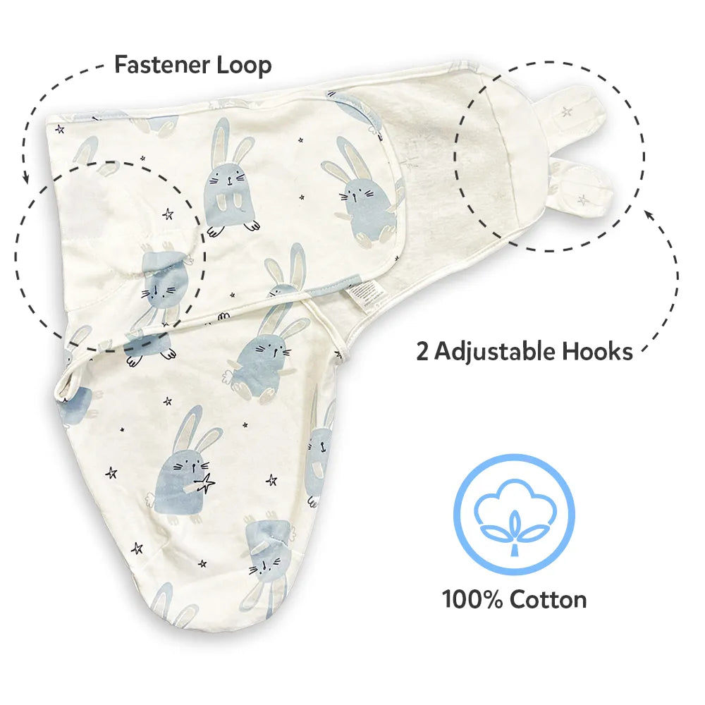 Callowesse Newborn Baby Swaddle 0-3 Months – Bunny Buddies