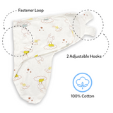 Callowesse Newborn Baby Swaddle 0-3 Months – Bunny Dreams