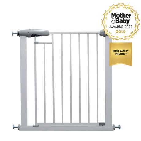 Callowesse Freedom Maglock Auto-Close Baby Stair Gate - White