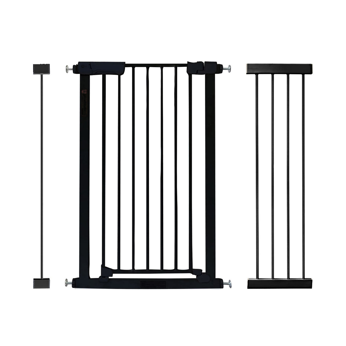 Callowesse Kuvasz Tall & Narrow Baby Stair Gate - Black