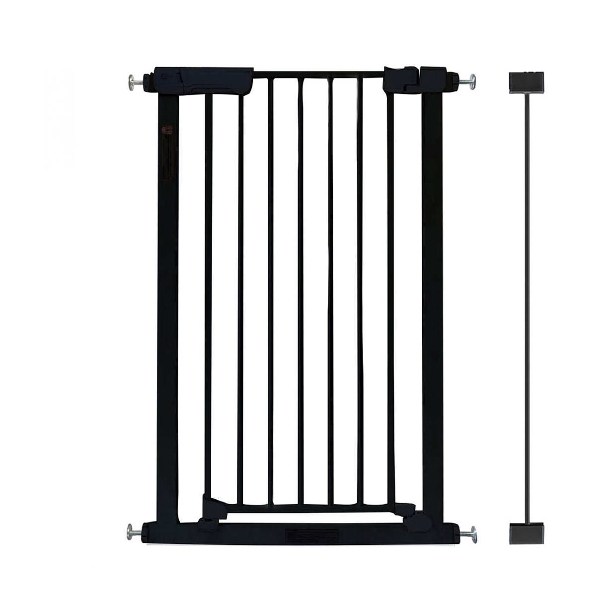 Callowesse Kuvasz Tall & Narrow Baby Stair Gate - Black