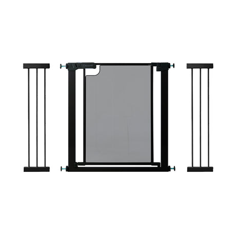 Callowesse Metal Mesh Baby Stair Gate - Black