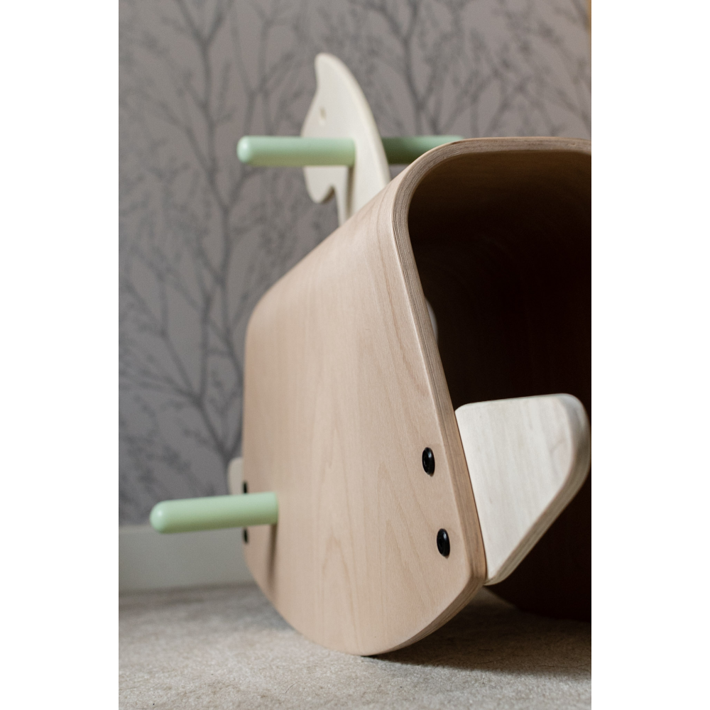 Callowesse Pinto Wooden Rocking Horse