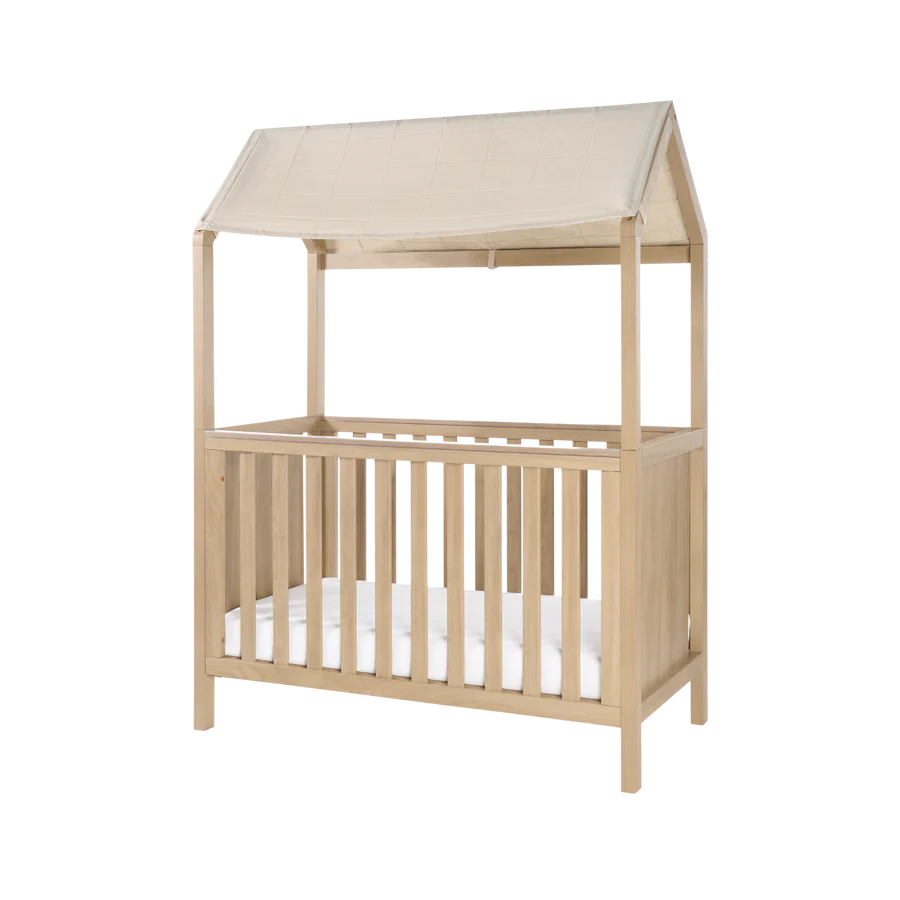 Tutti Bambini Casa Mini Cot Bed - Harvest Oak