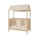 Tutti Bambini Casa Mini Cot Bed - Harvest Oak