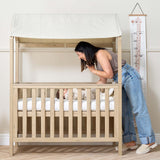 Tutti Bambini Casa Mini Cot Bed - Harvest Oak