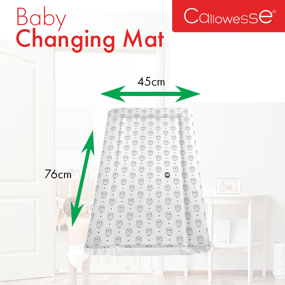 Callowesse Soft Foam Baby Changing Mat - One Black Sheep