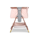 Tutti Bambini CoZee Luxe Mini Me Play Crib - Walnut & Blush