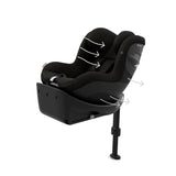 Cybex Sirona Gi Rotating ISOFIX Car Seat - Magic Black