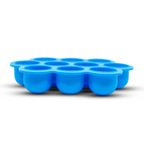 Callowesse Silicone Food Portion Storage Container & Lid – Blue