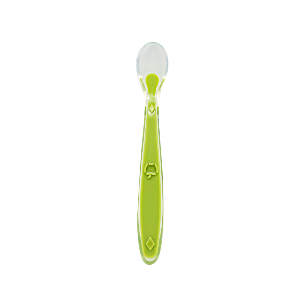 Callowesse Silicone Weaning Spoon – Green