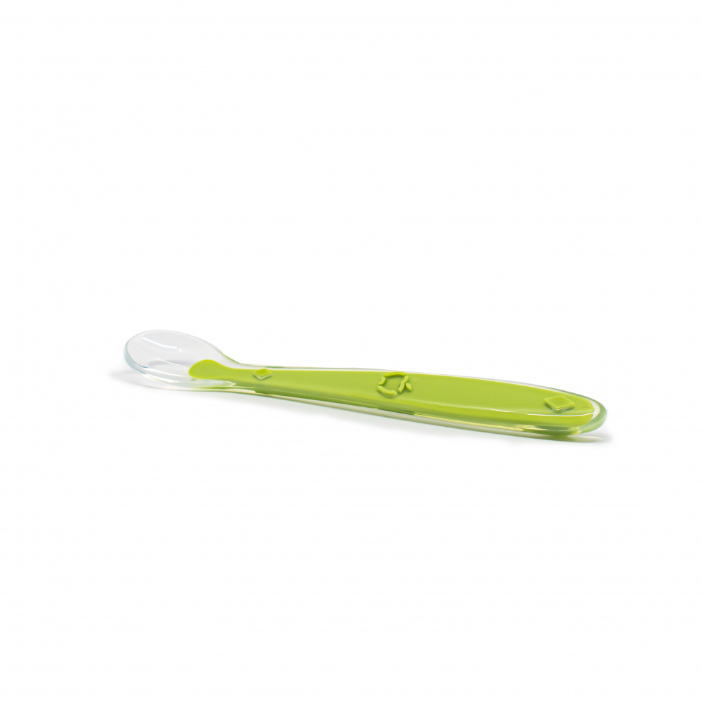 Callowesse Silicone Weaning Spoon – Green