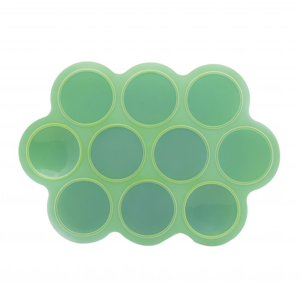 Callowesse Silicone Food Portion Storage Container & Lid – Green