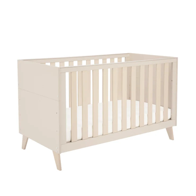 Babymore Dante Cot Bed - Cashmere