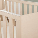 Babymore Dante Cot Bed - Natural